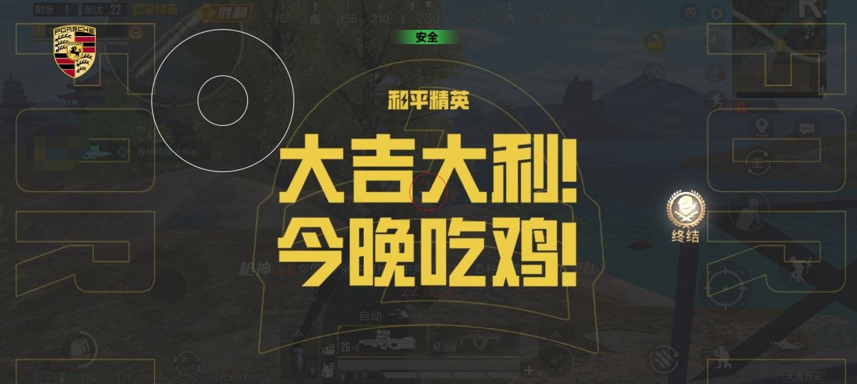 🌴海岛苟分党狂喜!和平晨希辅助单板范围除草实测:草丛藏敌?不存在的!